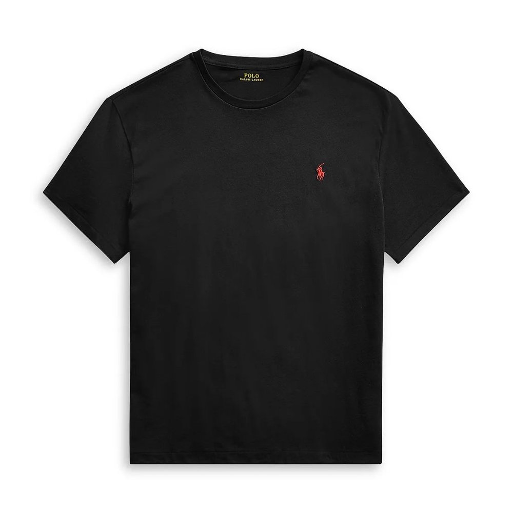 Polo by Ralph Lauren Big Boy's Jersey Crewneck T-shirt X-Large(18/20), Black